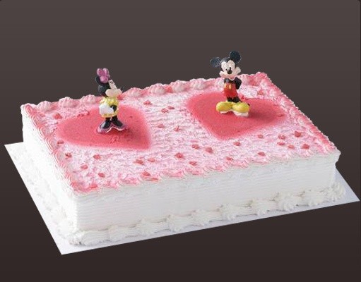 Motiveistorte XL "Micky und Minnie"